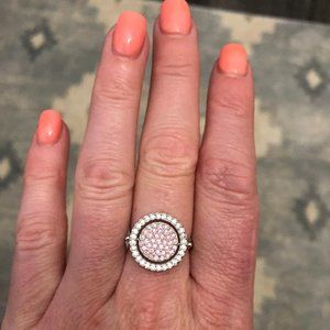 Swarovski Reversible Ring SZ 7